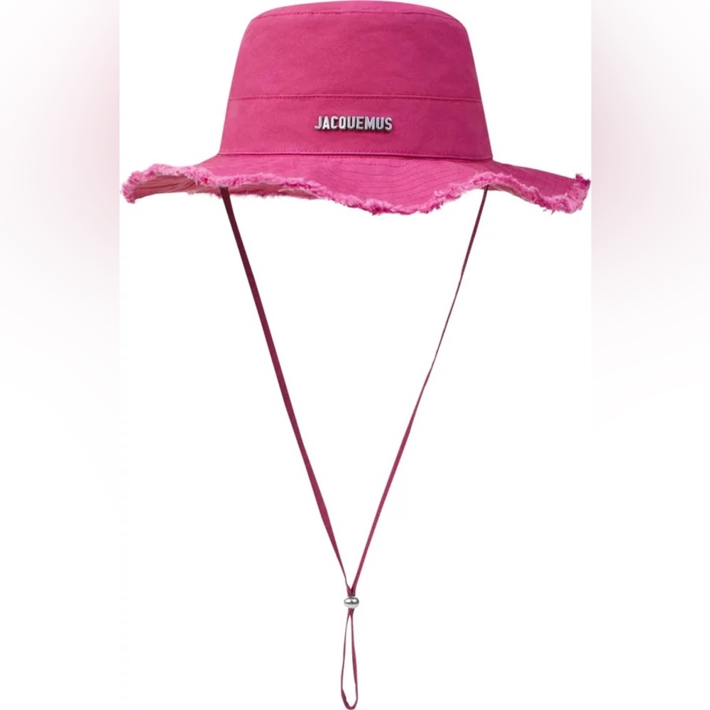 Jacquemus Le Bob Artichaut Large Brim Bucket Hat 'Purple'